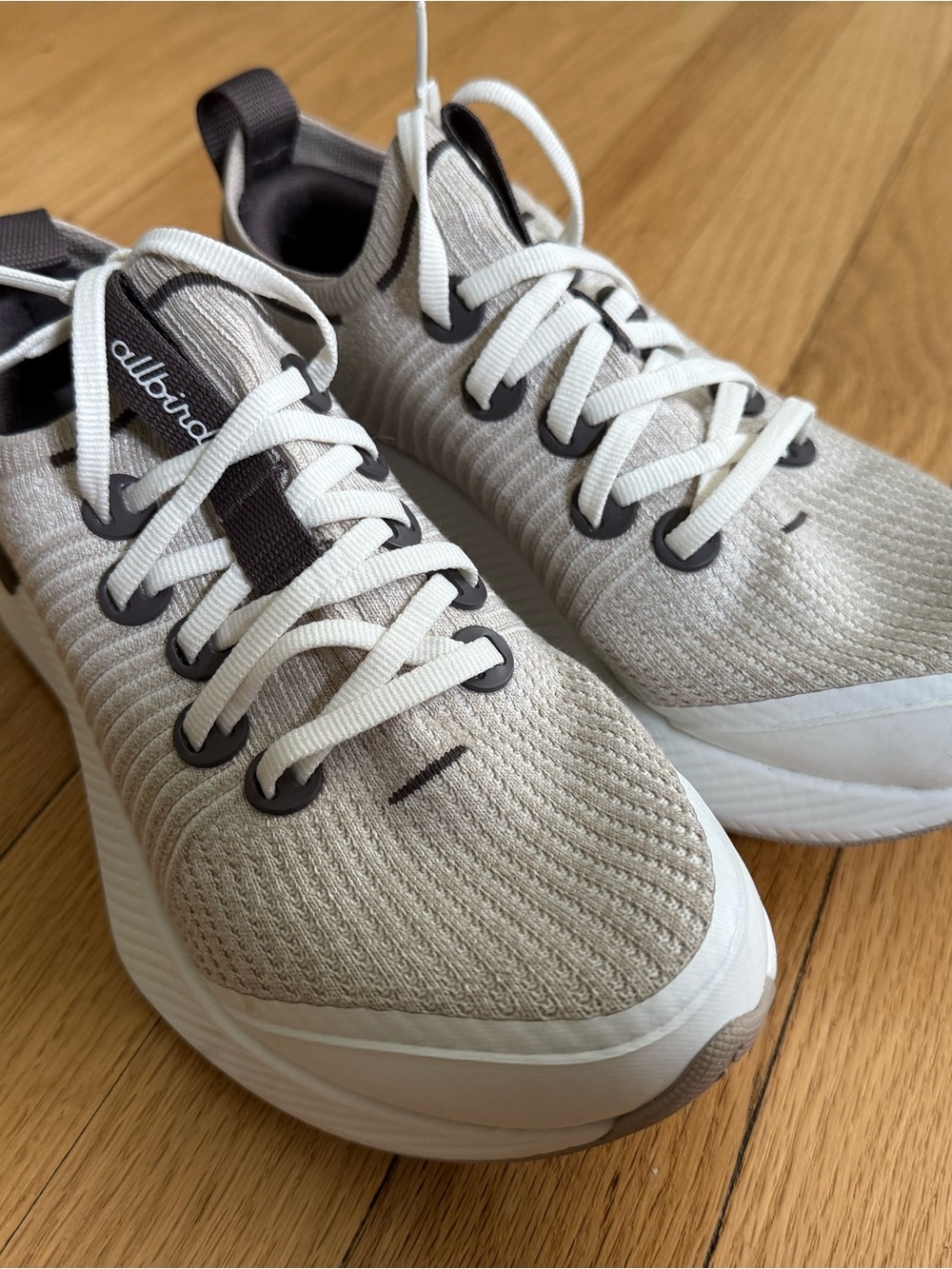 ALLBIRDS Women's Tree Glider, Natural White/Beige (Blizzard Sole), W6, worn once - Picture 13 of 13